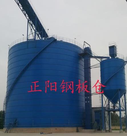陵城大型矿粉钢板库